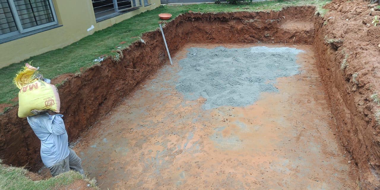 Swimming Pool Installation & Civil Work @ Sadahalli, Bengaluru photo 2